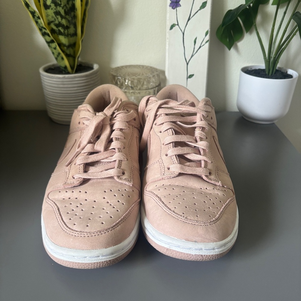 Nike Women’s Sneakers Pink Suede Low Tops